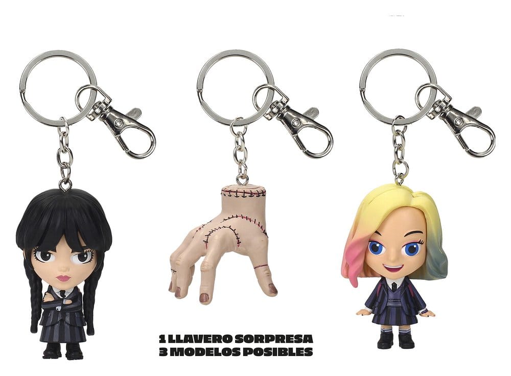 Wednesday Cello Figure with Figurative Keychain 20 cm