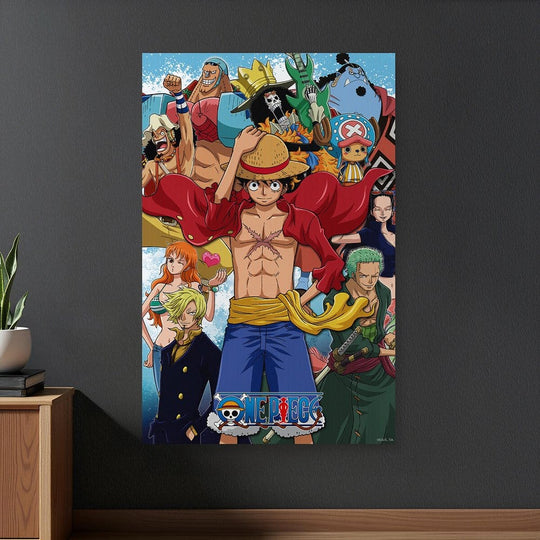 One Piece 3D Poster Group Fishman Island 38 x 58 cm