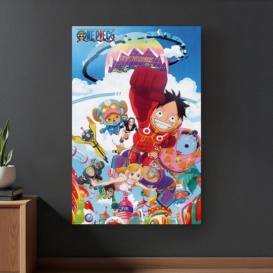 One Piece 3D Poster Punk Records 38 x 58 cm