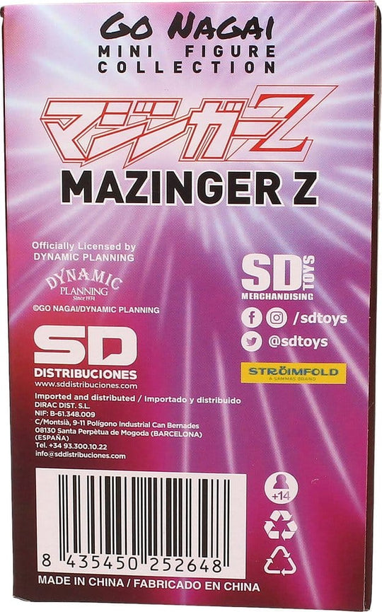 Mazinger Z Go Nagai Collection Figure Mazinger Z 8 cm