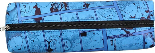 Megumi to Tsugumi Pencil Case Blue 21 cm