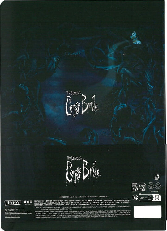 Corpse Bride Softcover Notebook Movie Poster 21 cm