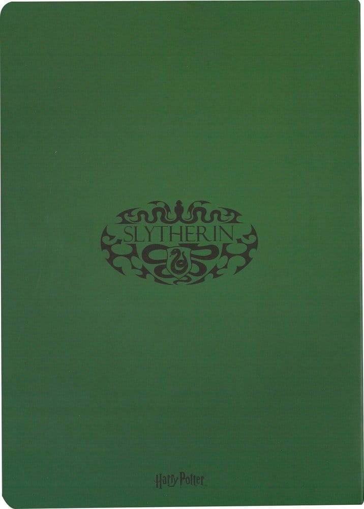 Harry Potter Softcover Notebook Slytherin 21 cm
