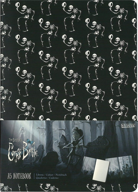 Corpse Bride Softcover Notebook Skeleton ver. A 21 cm