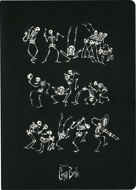 Corpse Bride Softcover Notebook Skeleton ver. B 21 cm