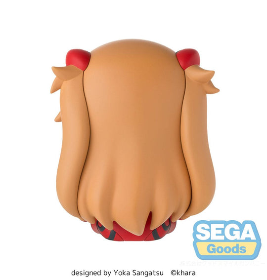 Evangelion: New Theatrical Edition Fuwa Petit Chibi Figure Asuka Plug Suit 8 cm