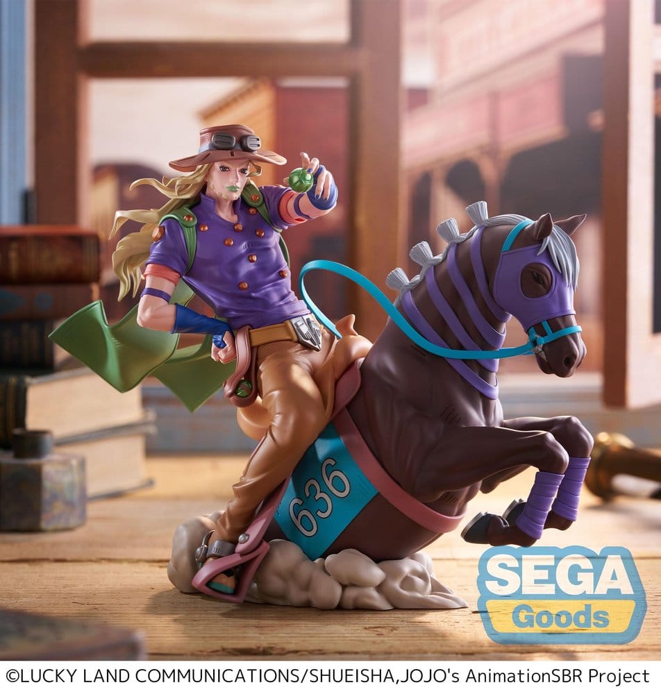 JoJo's Bizarre Adventure: Steel Ball Run XrossLinkMAX PVC Figure Gyro Zeppeli 18 cm
