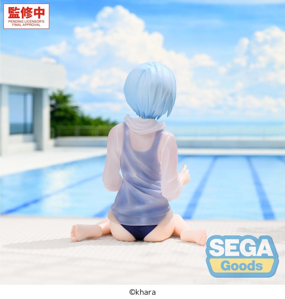 Rebuild of Evangelion Yumemirize PVC Figure Rei Ayanami School Swimsuit Ver. 13 cm
