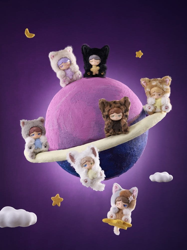Planet Cat Wishing Star Series Mini Figures Blind Box Display 11 cm (6)