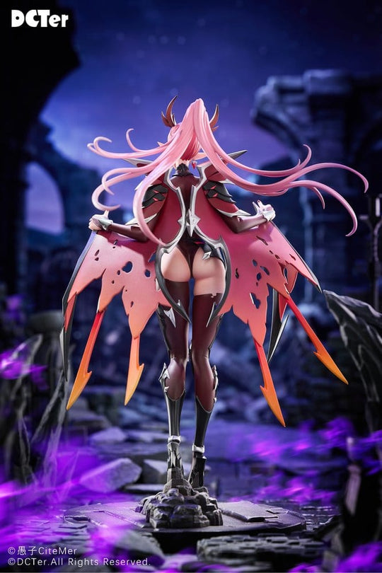 Original Character PU Figure 1/7 Heslion Draco Bellatrix Feminina 27 cm