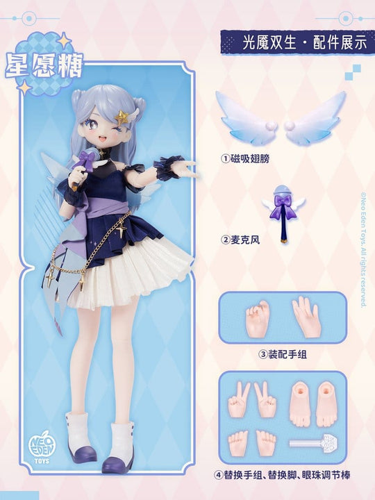 Original Character Collectible Figures Angel & Demon MJD Doll Blind Box 22 cm  Assortment (6)
