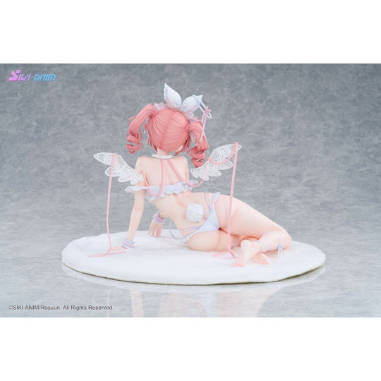 Original Character PVC Figure 1/4 White Rabbit Rosu Angel Ver. Illustrated by Rosuuri 23 cm