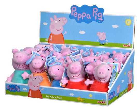 Peppa Pig Plush Keychain Display (18)