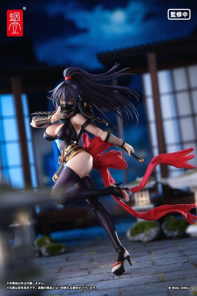 Original Character Action Figure 1/12 RPGEX-10 Kunoichi Reppuu 16 cm