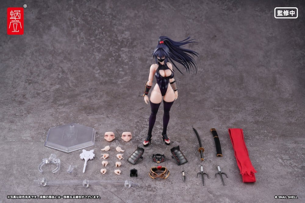 Original Character Action Figure 1/12 RPGEX-10 Kunoichi Reppuu 16 cm