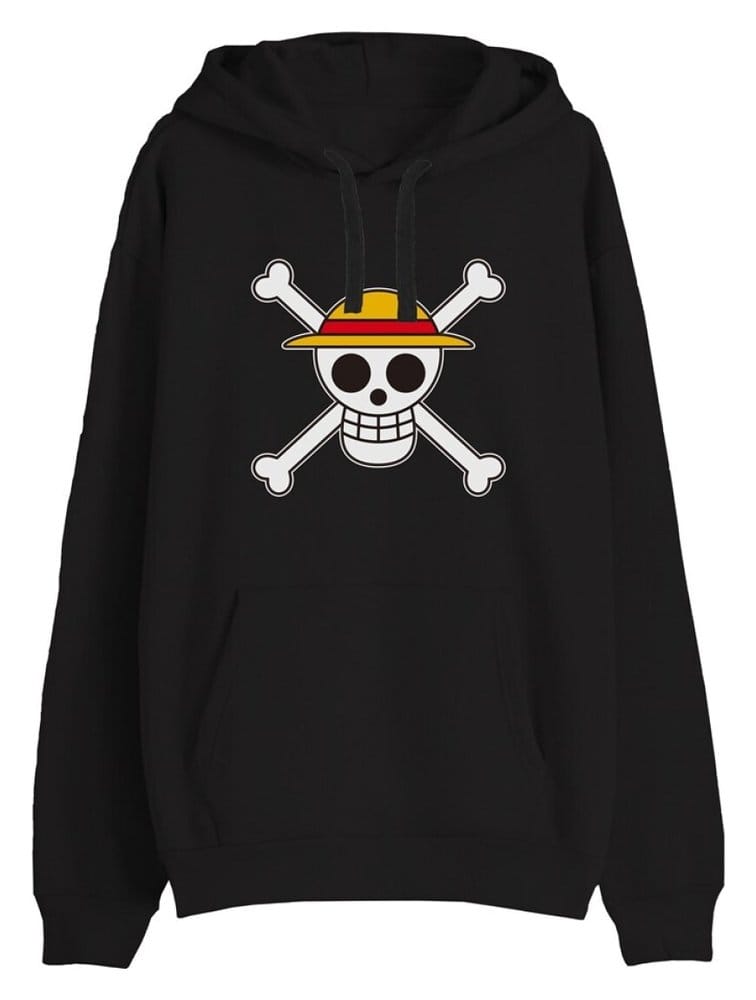 One Piece Sweater Skull Black Size S