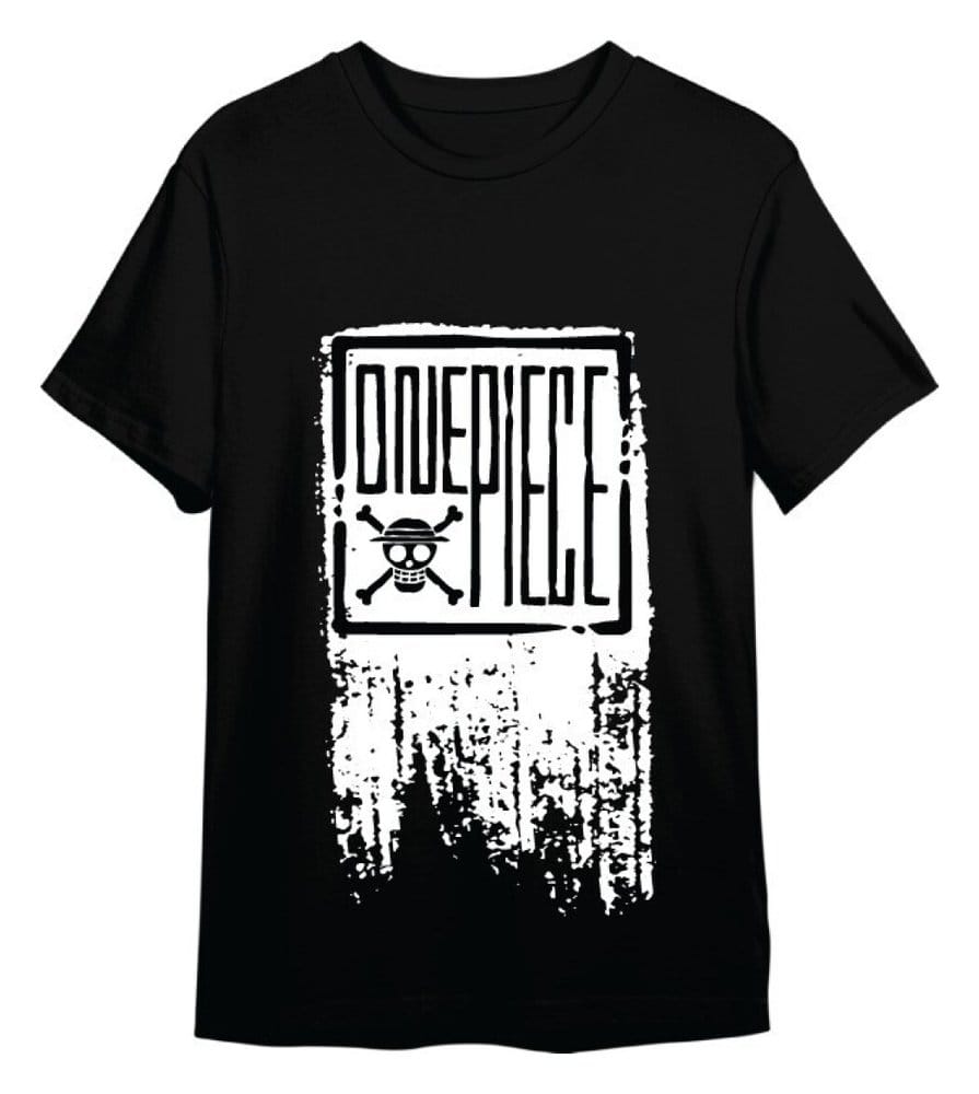 One Piece T-Shirt One Piece Logo Black Size S