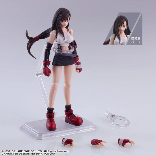 Final Fantasy VII Bring Arts Action Figure Tifa Lockhart Digital Plus Edition 14 cm