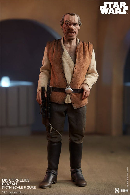 Star Wars Episode IV Scum & Villainy Action Figure 1/6 Doctor Cornelius Evazan 30 cm