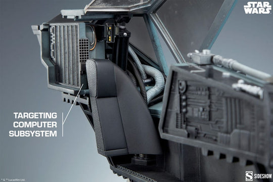 Star Wars Premium Format Statue Luke Skywalker & X-Wing: Red Five, Standing By 76 cm