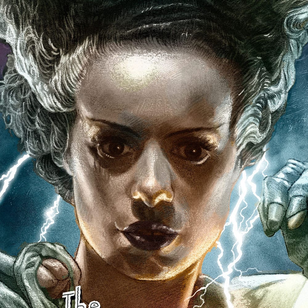 Bride of Frankenstein Art Print Bride of Frankenstein (Color Variant) by Ruiz Burgos 61 x 46 cm - unframed
