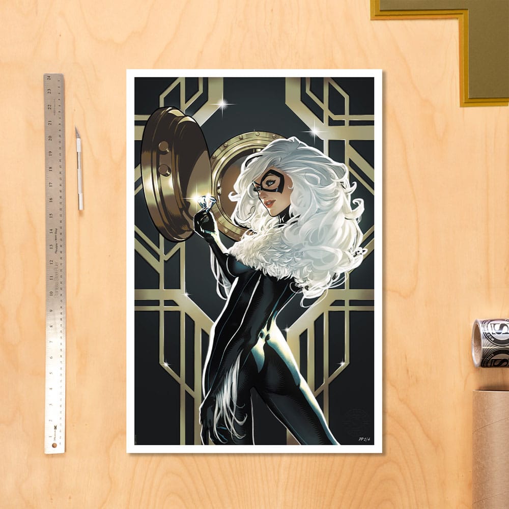 The Amazing Spider-Man Art Print Cosmic Black Cat 61 x 41 cm - unframed