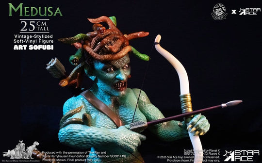 Ray Harryhausen Soft Vinyl Statue Medusa (Vintage-Style) 25 cm