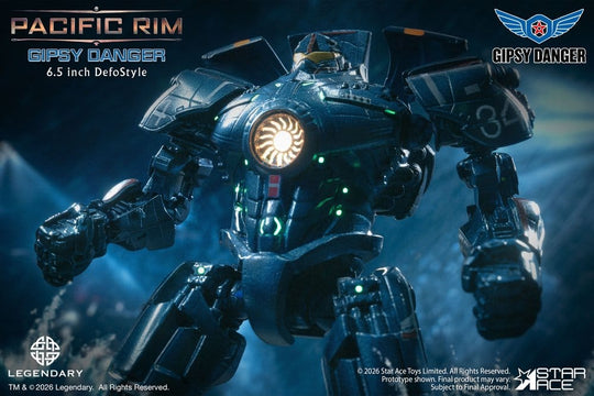 Pacific Rim DefoStyle Figure Gipsy Danger DX 17 cm