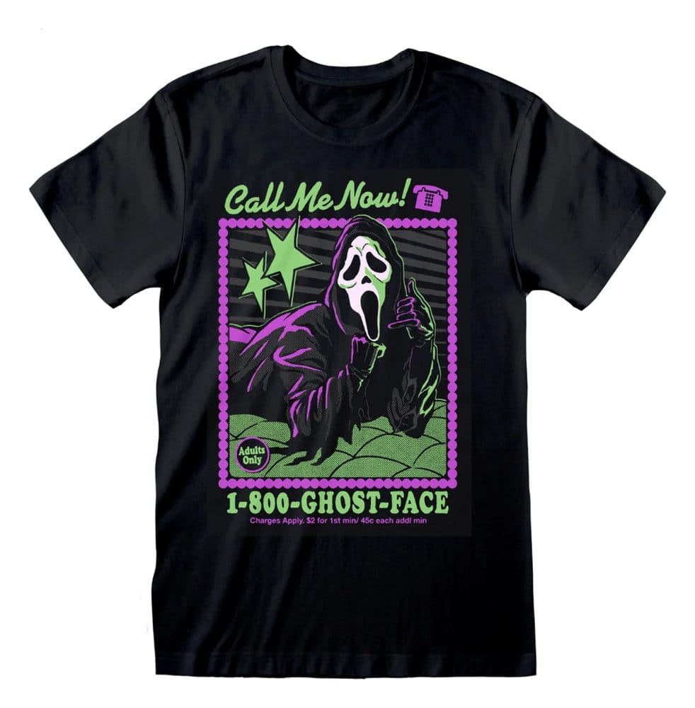 Steven Rhodes T-Shirt Ghostface x SR 1800 Black Size M