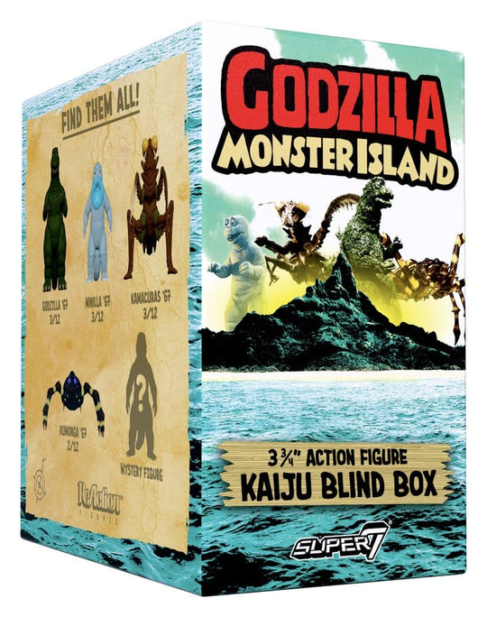 Godzilla Toho (Monster Island) Action Figure Wave 13 Blind Box Display (12)