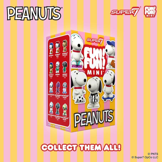 Peanuts Fun! Fun! Mini Figures Wave 01 Athlete Snoopy Blind Box Display (9)
