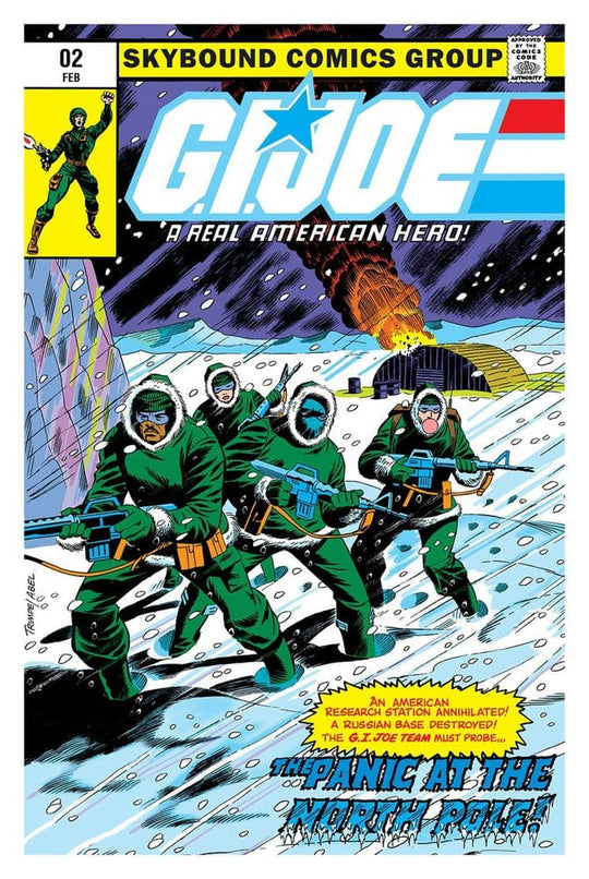 G.I. Joe ReAction+ Action Figure Snake Eyes (Skybound Comic Box Series, Issue #2)