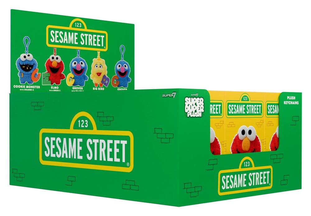 Sesame Street Super Duper Plush Figures Wave 01 Blind Box Display (12)