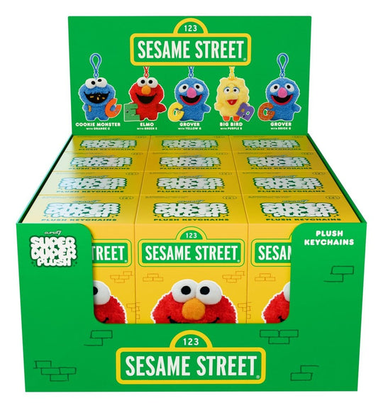 Sesame Street Super Duper Plush Figures Wave 01 Blind Box Display (12)