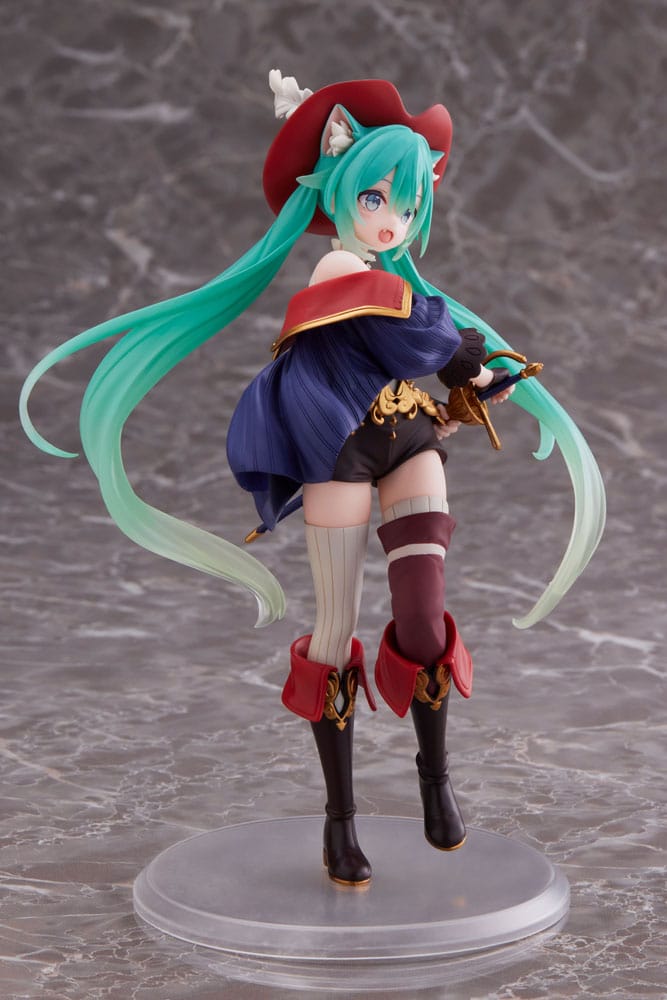 Hatsune Miku PVC Statue Hatsune Miku Wonderland Puss in Boots 18 cm
