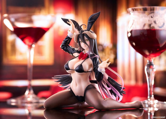 Overlord Moflock PVC Figure Albedo (Reverse Bunny Suit Ver.) 13 cm