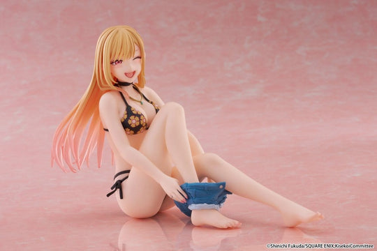 My Dress-Up Darling Desktop Cute PVC Figure Marin Kitagawa (Measured Swimsuit Ver.) Reissue 13 cm