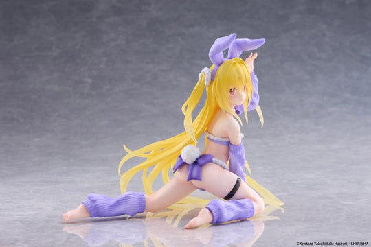 To Love-Ru Darkness MOFLOCK PVC Figure Golden Darkness (Fluffy Bunny Ver.) 13 cm