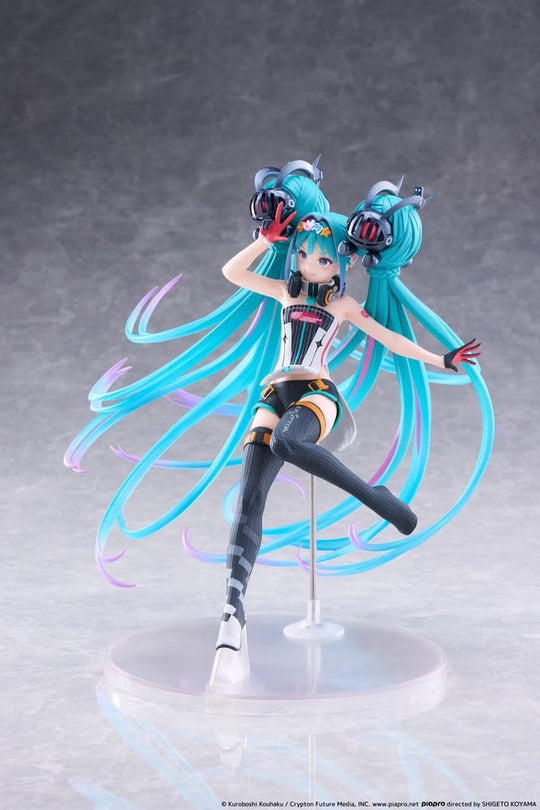 Hatsune Miku Taito Kuji PVC Figure Racing Miku 2026 Ver. Original 18 cm