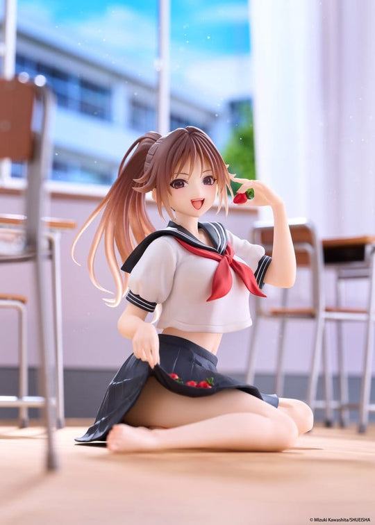 Strawberry 100% Desktop Cute PVC Figure Satsuki Kitaoji (School uniform Ver.) 18 cm