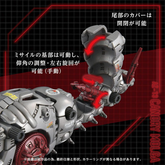Zoids Plastic Model Kit 1/72 AZ-13 Canory Molga 19 cm
