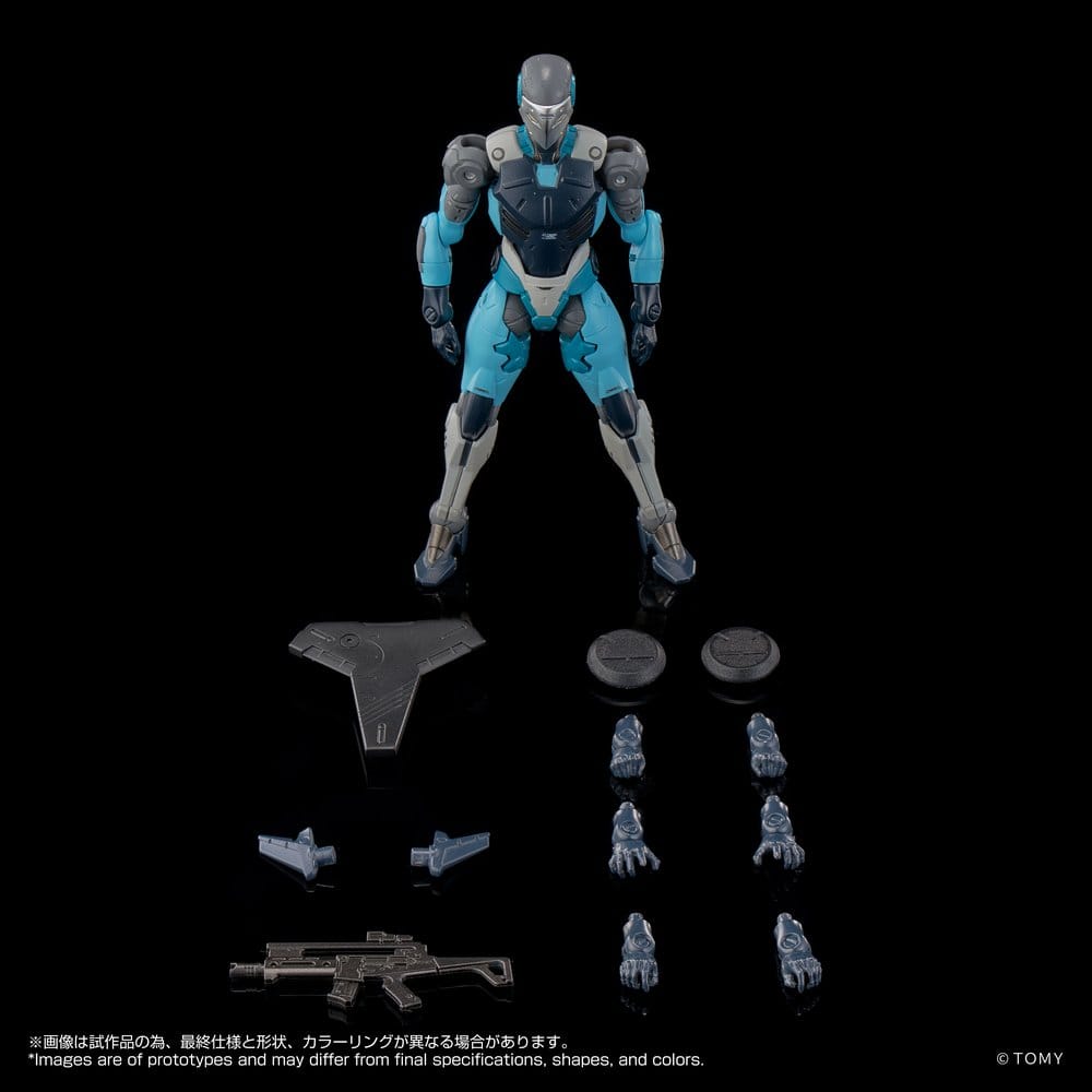 Altered Nano Action Figure An-05 Alt Night Veil 10 cm