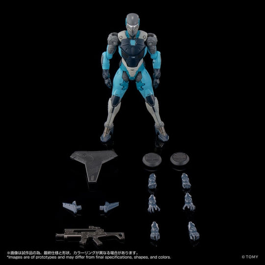 Altered Nano Action Figure An-05 Alt Night Veil 10 cm