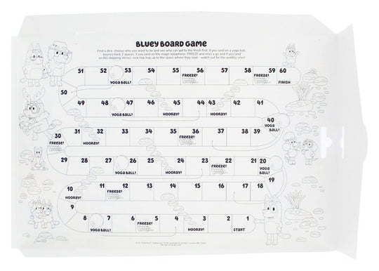 Bluey Colouring and Play World Set