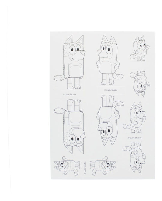 Bluey Colouring and Play World Set