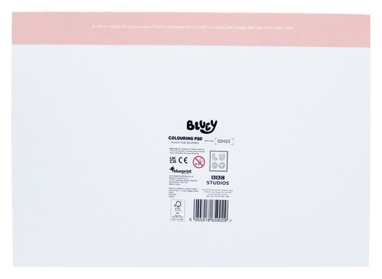 Bluey Colouring Book A4 & Sticker Set