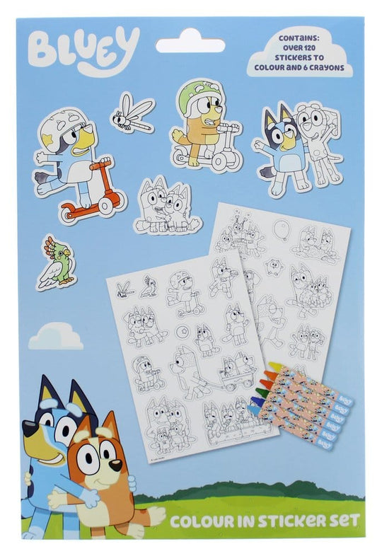 Bluey Sticker Colouring Set