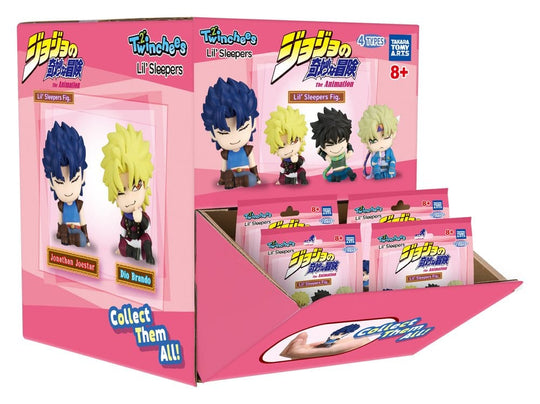 Jojo´s Bizzare Adventure Twinchees Mini Figures Lil´Sleepers 5 cm Blind Pack Display (24)