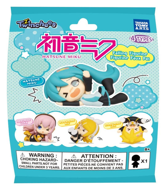 Hatsune Miku Twinchees Mini Figures Falling Figures 5 cm Blind Pack Display (24)