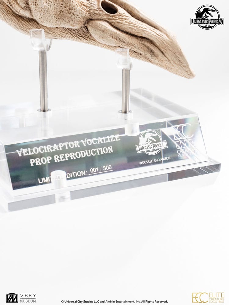 Jurassic Park III Prop Replica 1/1 Velociraptor Resonance Chamber 18 cm